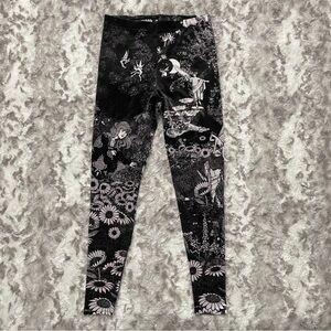 BlackMilk William Heath Robinson’s Fairy Tales Velvet HW Leggings